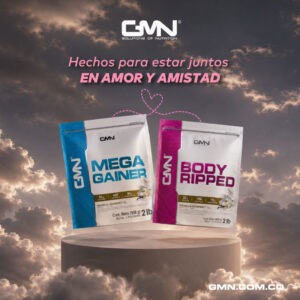 Combo Amor: Body Ripped + Mega Gainer