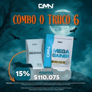 Combo o Truco Mega Gainer 2 lb + Creatina 100g